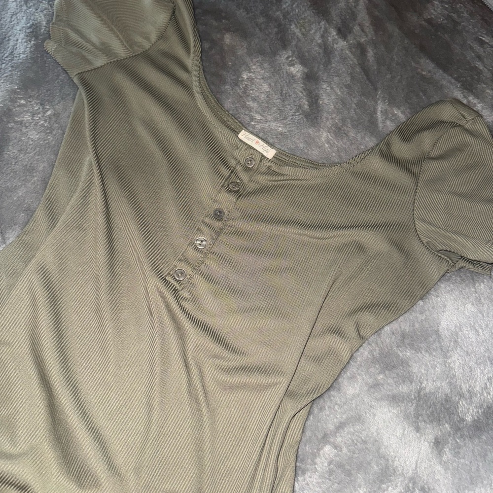 Heart & Hips Olive Maxi Dress